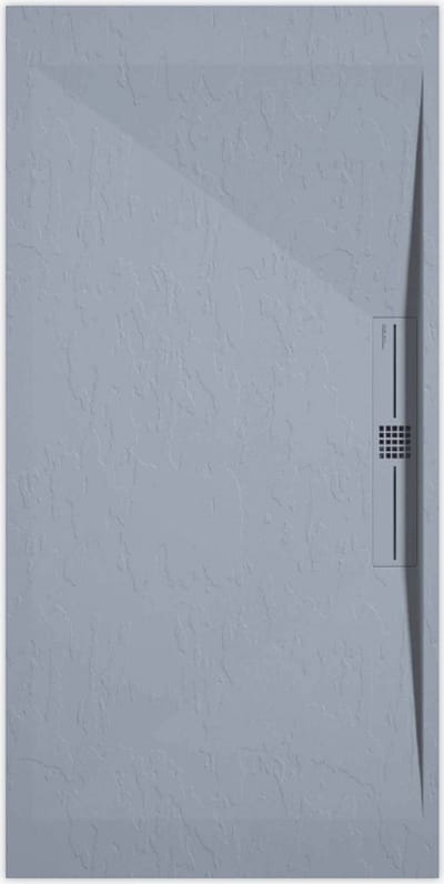 Sanifun douchebak Stone Side Gray Slate 1000 x 800 P