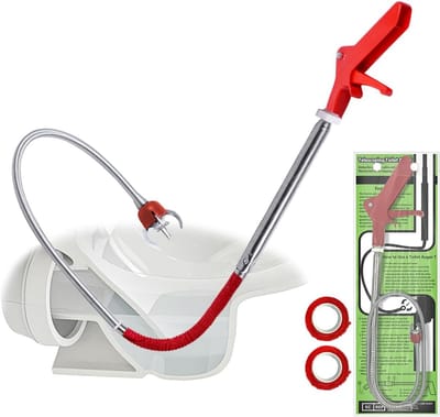 Flexibele Toilet Ontstopper Grijper - 130cm Lange Dorade voor Verstoppingen in Afvoer