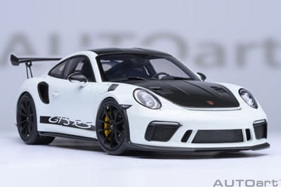 AUTOart 1/18 Porsche 911 (991.2) GT3 RS Weissach Package, White