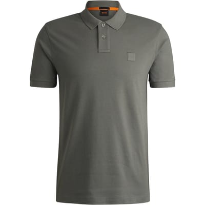 Slim Fit poloshirt van katoenmix model 'PASSENGER'