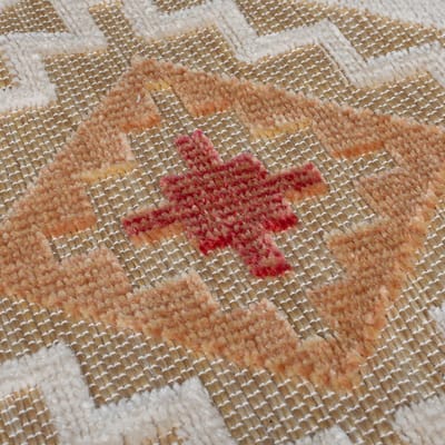 Flycarpets Binnen & Buitenkleed Zion - Naturel / Beige 120x170 cm