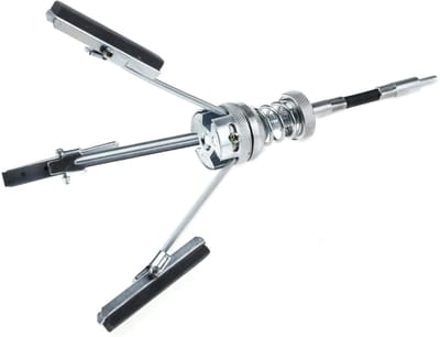 Dailygoods- Remcilinder Hone Flexibele As 51mm-177mm - Verstelbare Honingspanning - Cilinder Hone - 3 Stenen - Zelfaanpassend - Handig Gereedschap - Cilinder Honing