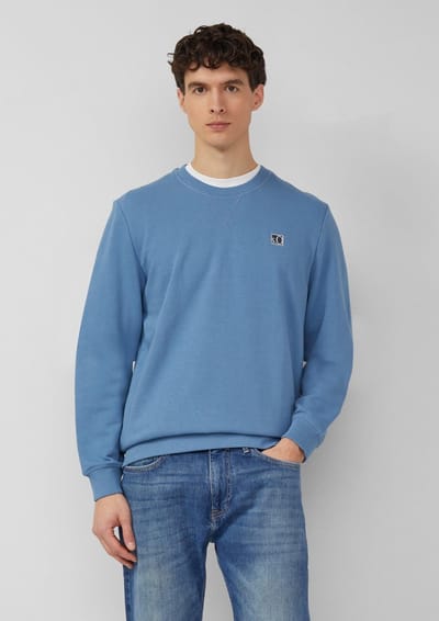 s.Oliver - male - Zacht sweatshirt van katoenmix met ronde hals