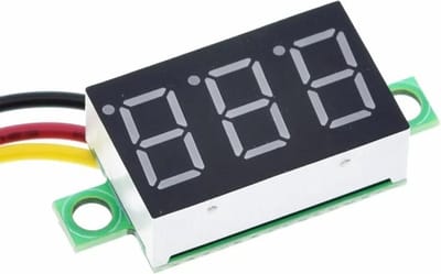 OTRONIC® Voltmeter 0V-100V Groen