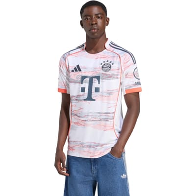 Adidas Fc Bayern München Jersey Away 2025-26 Truien/Replica's Heren - Wit - Maat XS - Poly Jersey