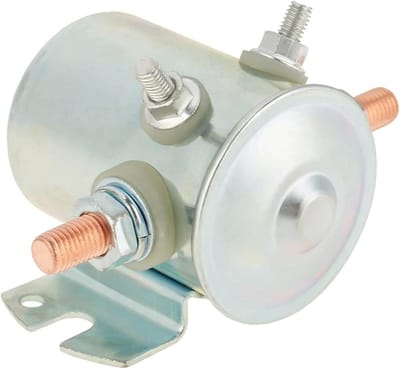 Start Relais - Magnetische Schakelaar - Voertuig Starten - Hoge Stroomsterkte - 12V 200A - Zilver