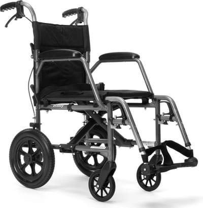 Opvouwbare Transport Rolstoel Vermeiren Bobby 9,4 kg - Zitbreedte van 42 cm