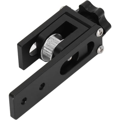 X-assen Riemspanner Aluminiumlegering Voorgemonteerde Riemspanner voor Ender 3 voor CR10 3D-printer zwart