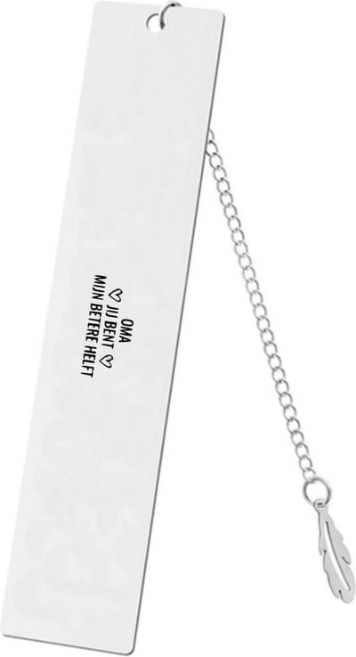 Akyol - oma jij bent mijn betere helft boekenlegger - Oma - een oma die de betere helft is - cadeautje - verjaardagscadeau - verjaardag - cadeau voor oma - cadeau - kado - geschenk - gift - oma artikelen