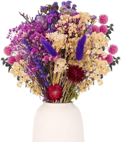 Grote Set Gedroogde Bloemen en Planten (30 stuks, 11 Soorten) voor Decoratie