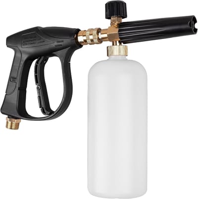 Professionele 1L Snow Foam Lance met Verstelbare Nozzle voor Hogedrukreiniger en Zeepdispenser