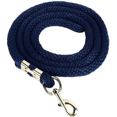 Paardenlongeerlijn met Snap Heavy Duty Hoge Treksterkte Paardentrainingslijn voor Training Competitie en marineblauwe kleur