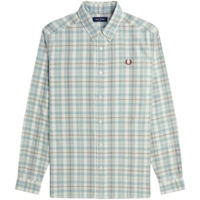 Overhemd Fredperry Fp Twill Tartan Overhemd - Fashion Wear - Volwassen