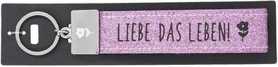 Depesche sleutelhanger vilt roze Love Life accessoire cadeau.