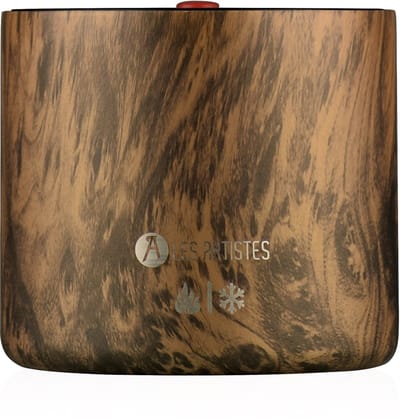 Les Artistes Paris - Lunchbox 700ml - geïsoleerd ventilatie opening - Wood - LP-A2347