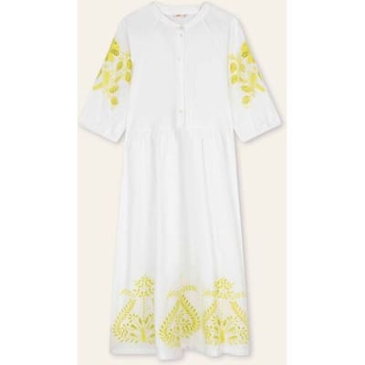 Oilily Diyani Jurk- maat34 Bright Wit