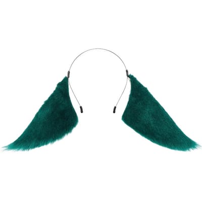 Genshin Impact Yae Miko Cosplay Hoofdband Pluche Vos Oren Haarspeld Hoofddeksel Lolita Halloween Feest Spel Kostuums Haaraccessoires black