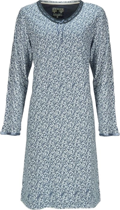 Irresistible Dames Nachthemd Blauw IRNGD2204A - Maten: S
