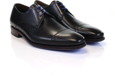 Floris Van Bommel SFM Veterschoenen - Zwart- Heren maat 30064