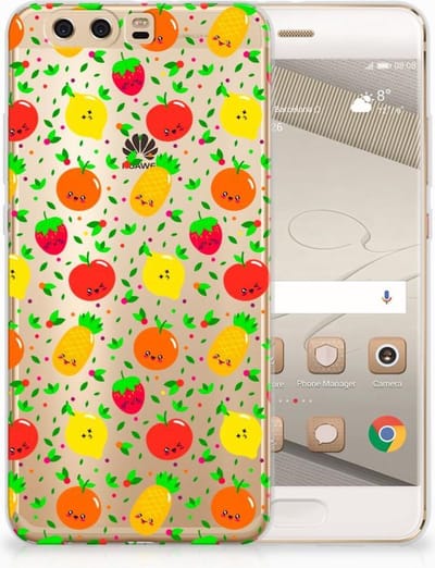 Huawei P10 Plus Siliconen Case Fruits