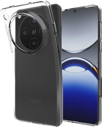 Cazy hoesje geschikt voor Oppo Find X8 Pro Hoesje Siliconen - Flexibele Case - Transparant
