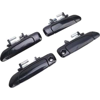4 stuks buitendeurgrepen 72140S5A013 stijlvolle zwarte comfortabele buitendeurgrepen set voor sedan gray