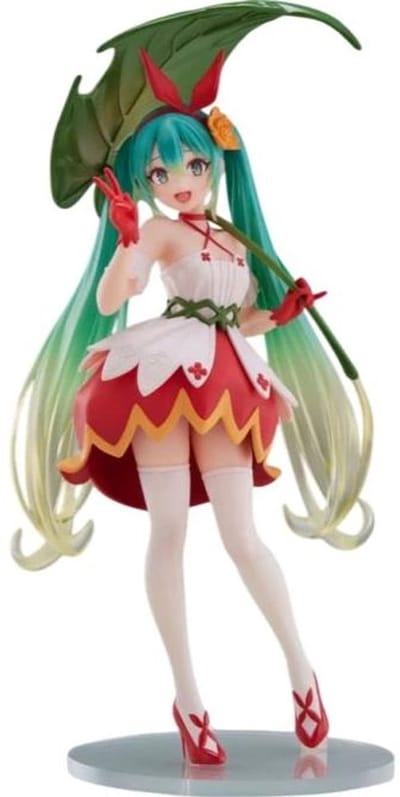 Taito Prize Hatsune Miku PVC Statue Hatsune Miku Wonderland Figure Thumbelina 18 cm Beeld
