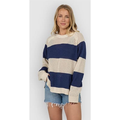 Salty Crew Signal Crew Sweater blauw