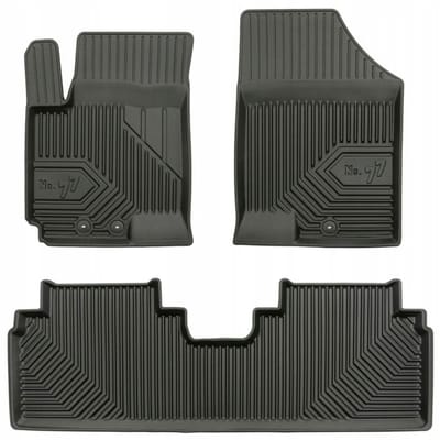 FROGUM No.77 - Automatten Set - KIA Venga automat - TPE rubber - 3D randbescherming - Perfecte pasvorm