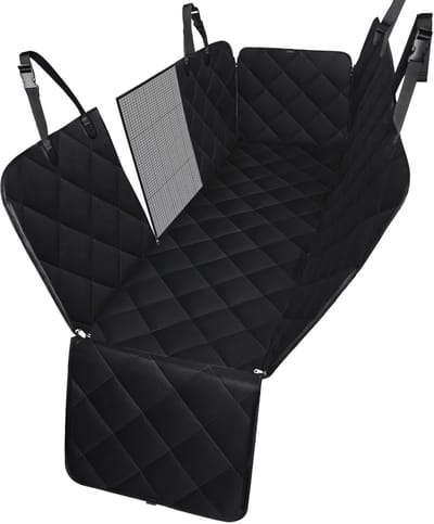 Dailygoods- Hondendeken Waterdicht - Beschermmat voor Auto - Antislip - 137,5 x 218 cm - Zijbescherming - Gemakkelijk te Reinigen - Hondendek
