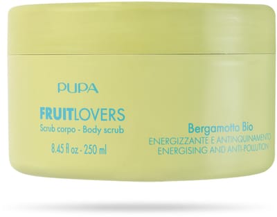 Pupa Fruit Lovers Body Scrub Fruit Lover Gommage Corps 250 ml - Bergamotto Bio