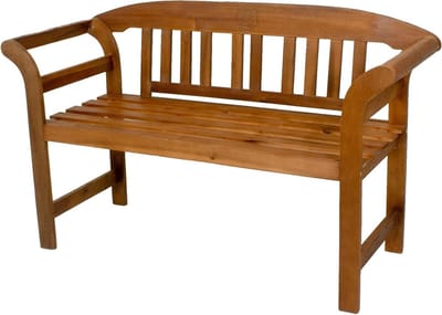 Rozen zitbank - Houten tuinbank - Buiten zitten - FSC eucalyptushout - 130 cm breed - Niet gespecificeerd