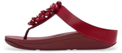 Fitflop Sandalen Fino Kraal kastanjebruin