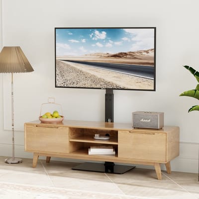 Ibenzoa® Verstelbare vloerstandaard voor platte en gebogen televisies van 30 tot 70 inch