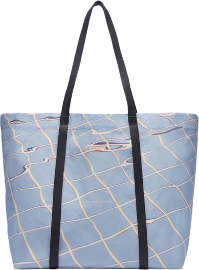 Grote Shopper Tas met Zwembad Print - Stijlvol en Ruim