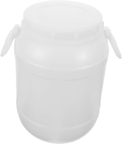 Compostbak Keuken - Afvalbakje Huishouden - Groenteafval Verwerken - Compact Ontwerp - 10 Liter - Wit