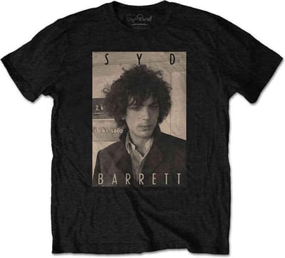 Syd Barrett - Sepia Heren T-shirt - M - Zwart