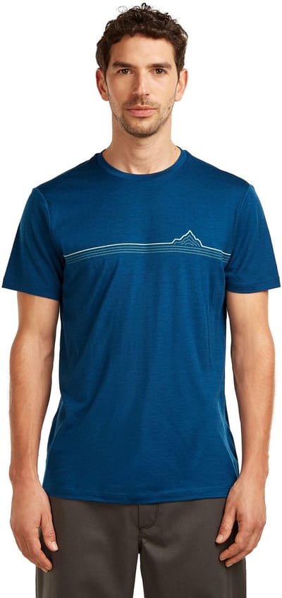 Icebreaker M M 150 Tech L SS T Range - - Outdoor Kleding - Fleeces en Truien - T-Shirt