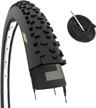 Fietsband - Buitenband - Mountainbiken - Duurzaam rubber - 27.5 x 2.25 - Zwart