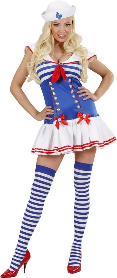 Carnavalskostuum Matrozenpakje - Maat L