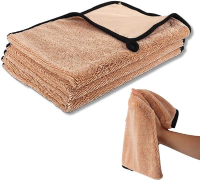 Dailygoods- Droogdoek XXL - Sneldrogend - Microvezel - Multifunctioneel - Glanzend - 40 x 60 cm - Extreem absorberend - Handdoek
