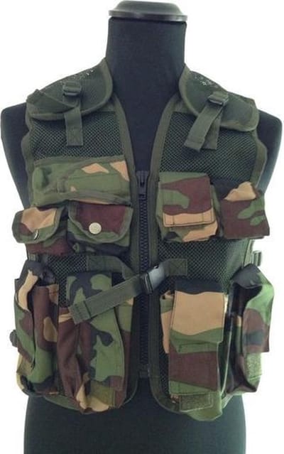 Hartman Kinder tactical vest - Leger camouflage voor 8-14 jaar
