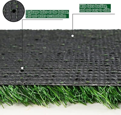 SnelShoppen - Kunstgras Tafelkleed 36cm x 122cm - Nepgroen Tafelrunner voor Feest, Tuin, Sportthema, Verjaardag, Bruiloft, Decoratie