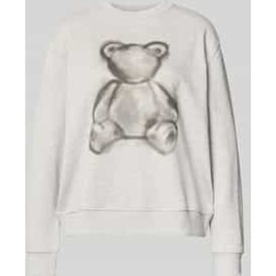 Sweatshirt met motiefprint