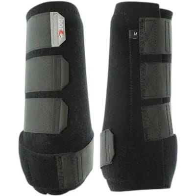 Horze ProSoft Beschermers, voor, Black, XL