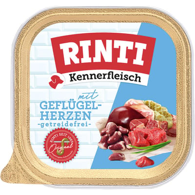 Voordeelpakket Rinti "Kennerfleisch" 9 x 300 g - Gevogelte harten