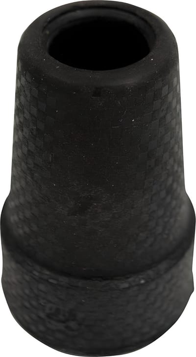 Aidapt Dop voor wandelstok - Antislip rubber 16 mm - Zwart