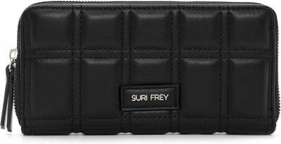 SURI FREY Portemonnee Hilary Zip Around Wallet Black Zwart