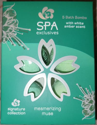 Spa Exclusives bruisballen - Bruisballen 5 stuks Witch White Amber Scent - Spa Exclusives bruisballen Mesmerizing Muse