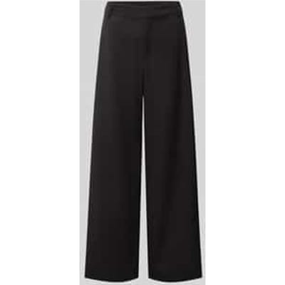 My Essential Wardrobe Reecemw Wide Pant Broeken Dames - Zwart - Maat 38